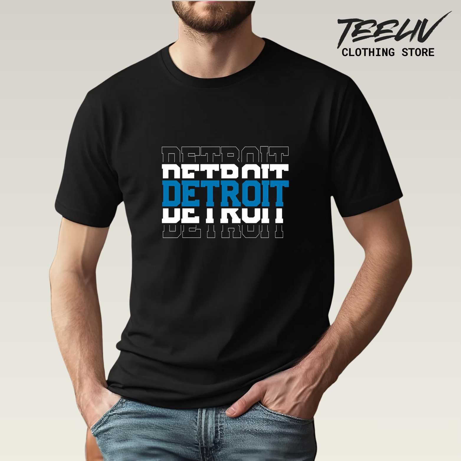 Detroit Fade Repeat Shirt Unisex Street Style